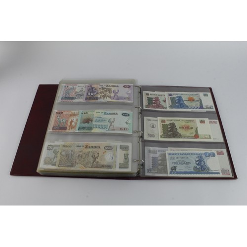 810 - World, Africa (282), large collection in Hendon Album, an Uncirculated collection of notes from rang... 