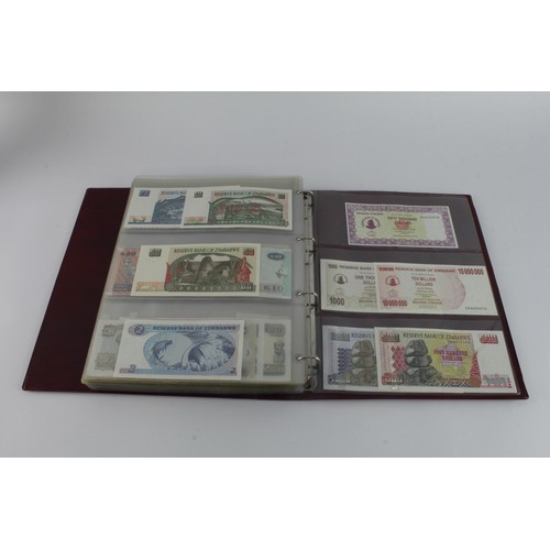 810 - World, Africa (282), large collection in Hendon Album, an Uncirculated collection of notes from rang... 