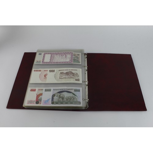 810 - World, Africa (282), large collection in Hendon Album, an Uncirculated collection of notes from rang... 