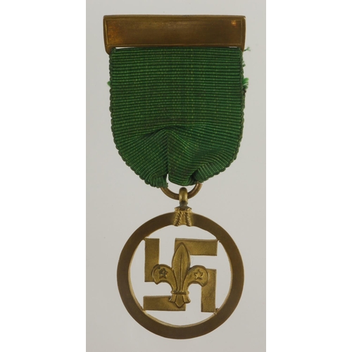 1062 - Scouting Merit Medal named (P.Peebles 20-3-35).