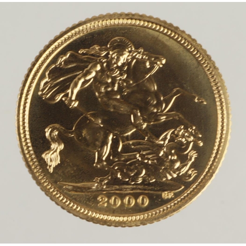 36 - Half Sovereign 2000 AU