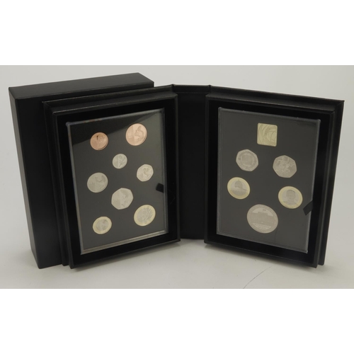 366 - Royal Mint: The 2024 United Kingdom Proof Coin Set (black book) FDC cased with certs, sleeve and pac... 