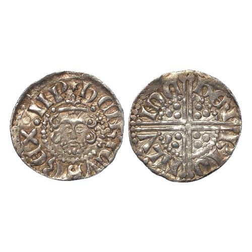 632 - Henry III Long Cross silver Penny, HENRI ON LVNDE (London Mint), Class 3c, S.1364, 1.43g, EF
