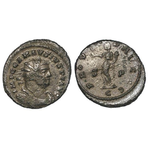 655 - Roman Imperial, Britannic Empire, AE Antoninianus of Carausius. Later legend: AD 291-293. Reverse: P... 