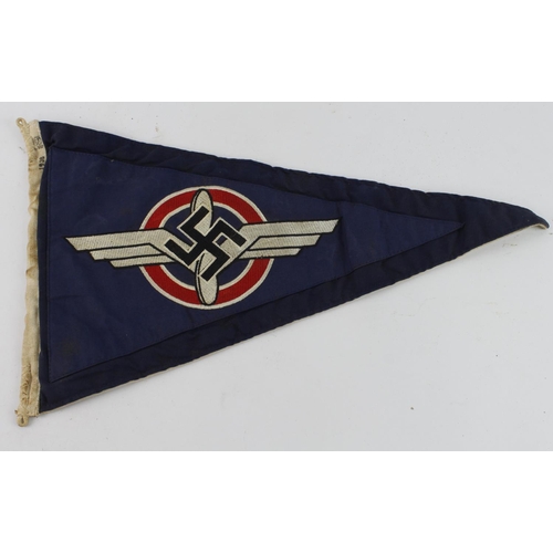 1054 - German 3rd Reich NSFK pennant flag.