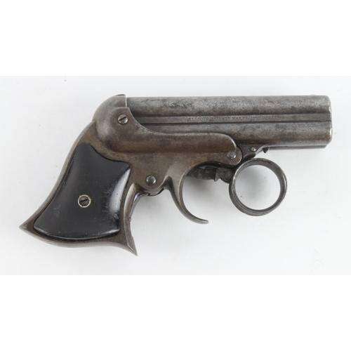 119 - Remington Elliot .32 Rim-fire Pepperbox Derringer, serial number 15216 dates to mid-1870s, with 3/8 ... 