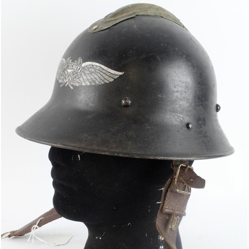 1244 - German WW2 Luftschutz (Czech Vz 29) Helmet