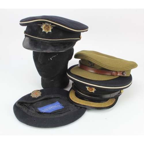 188 - Army Service Corps RASC various Officers WW2 onwards Headwear.