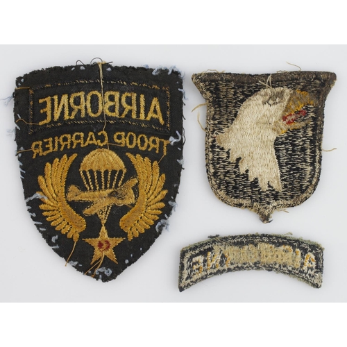 199 - Badges American Airborne, 2 types.