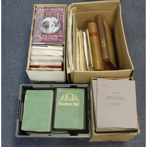 233 - Books & Ephemera. A collection of various books and ephemera (incl. Military interest), including va... 