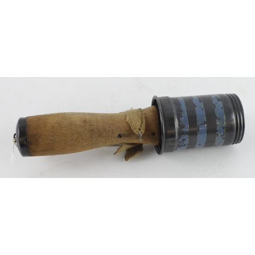 284 - Grenade WW2 pattern Hungarian stick grenade, inert