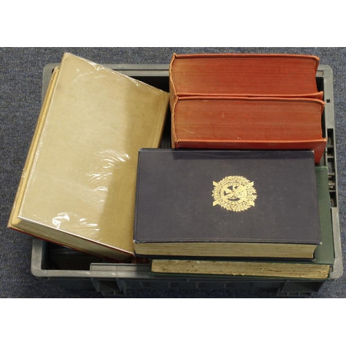 309 - Military interest. A collection of approximately ten mostly Military regimental related books, title... 