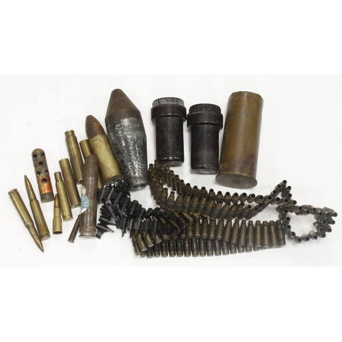 324 - Ordinance including cartridge cases, grenades, shell fused etc. All inert  (Buyer collects)