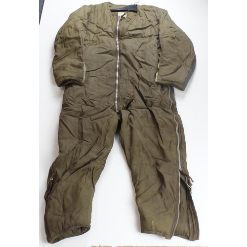 352 - RAF WW2 1941 dated AM marked inner flying suit.