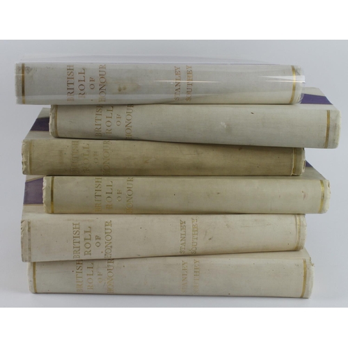 387 - Southey (Stanley). Six volumes of 'The Roll of Honour of the Empires Heroes', published Queenhithe P... 