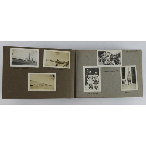 433 - WW1 1919 photo album Artist Rifles and the Black Watch some good photos taken in Turkey Constantinop... 