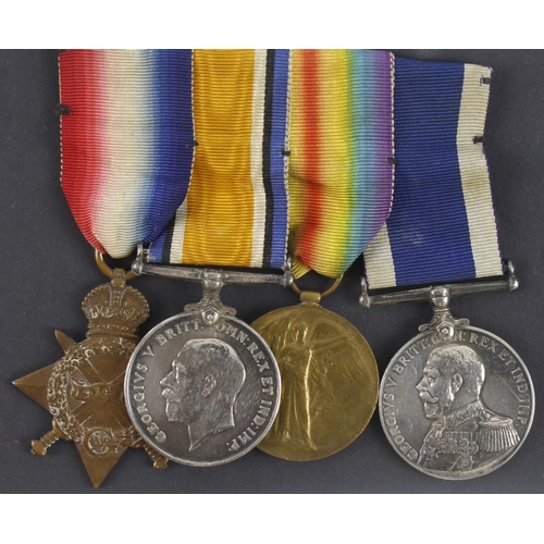 658 - 1915 Star Trio (J.7646 J Carroll AB RN) Naval LSGC Medal GV (J.7646 J Carroll AB HMS Valiant). Born ... 