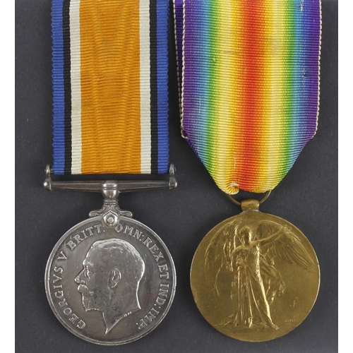 700 - BWM & Victory Medal (23796 Pte G A Cooper Norfolks) served 7th Bn, entitled to the Silver War badge ... 