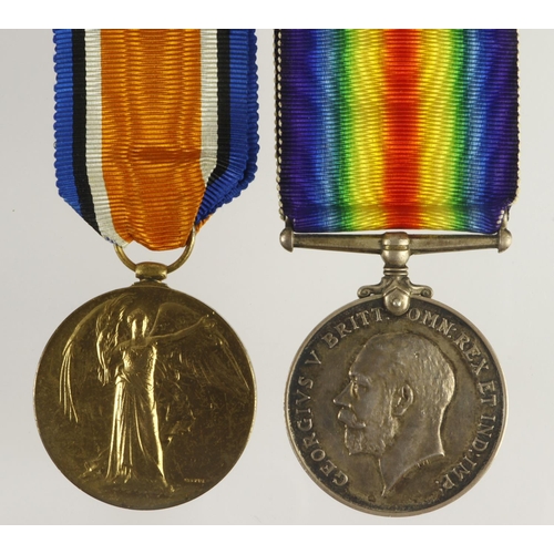 703 - BWM & Victory Medal (28842 Pte W J Barber R.Fus) lived Middleton, Saxmundham