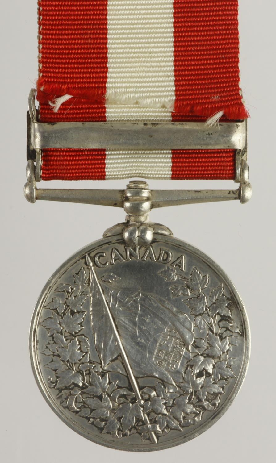 Canada General Service Medal 1899 With Clasp Fenian Raid 1866, Named ...