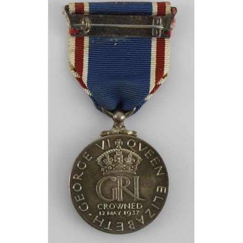 822 - GRVI official 1937 Coronation medal.