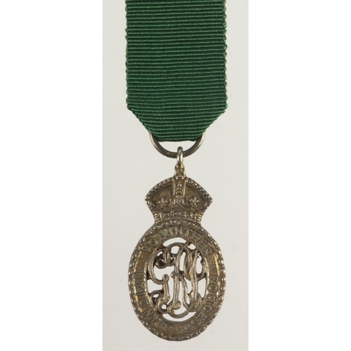 881 - Miniature medal Indian Volunteer Forces Officers Decoration GV