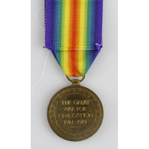 962 - Victory Medal (S-24003 Cpl R Airey A & SH). Killed in Action with the 1/7th Bn on 20/7/1918. Born Le... 