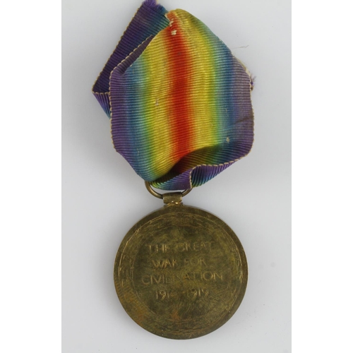 963 - Victory Medal (SS.111822 B E Batchelor STO.1.RN) Killed 22nd Sept 1914 HMS Cressy. On the Chatham Me... 