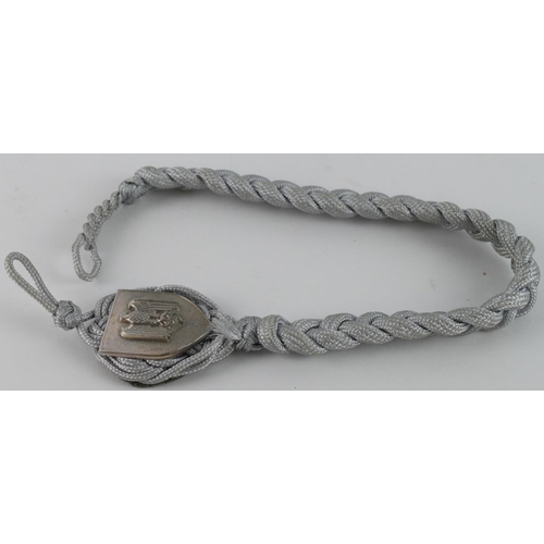 994 - Early WW2 German Army Marksman’s Lanyard.