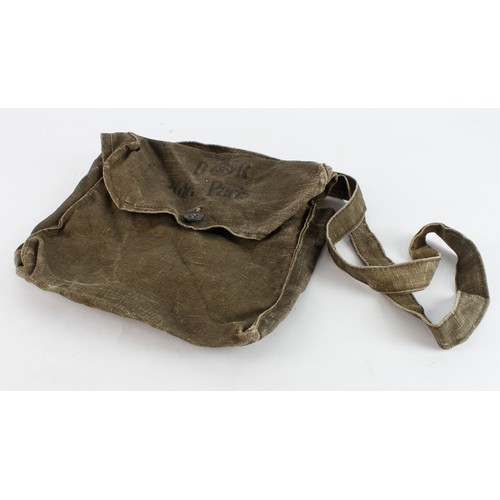 1170 - German Railway Satchel. Kdr. Paris.