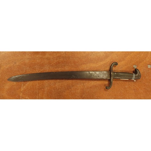 154 - Sword M1860 Prussian Infantry sidearm, blade 17