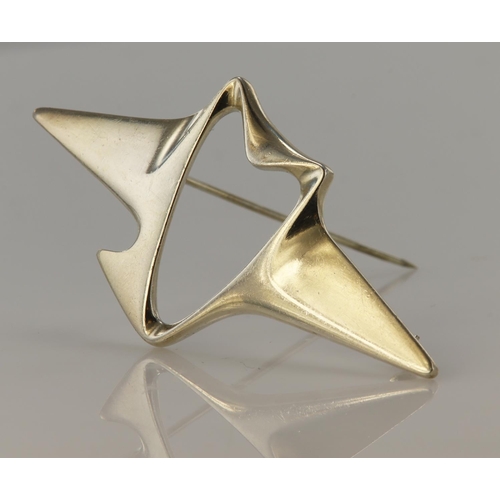 483 - Henning Koppel for Georg Jensen Silver brooch no. 340