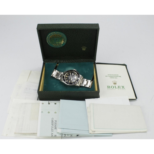 554 - Rolex Oyster Perpetual Date Sea-Dweller 'Great White' stainless steel cased gents wristwatch, ref. 1... 