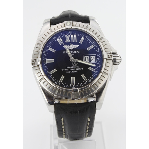 584 - Breitling Cockpit stainless steel cased gents automatic wristwatch, ref. A49350, serial. 897xxx, pur... 