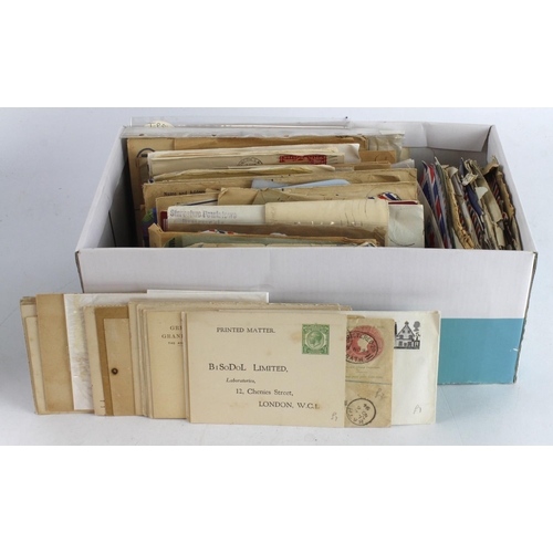 429 - Shoebox packed with Postal History material including Field Post Office material  (Qty)