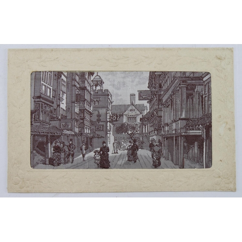 496 - London St, made by Grant for 1885 London Exhibition, taken & framed in France by Grant family member... 