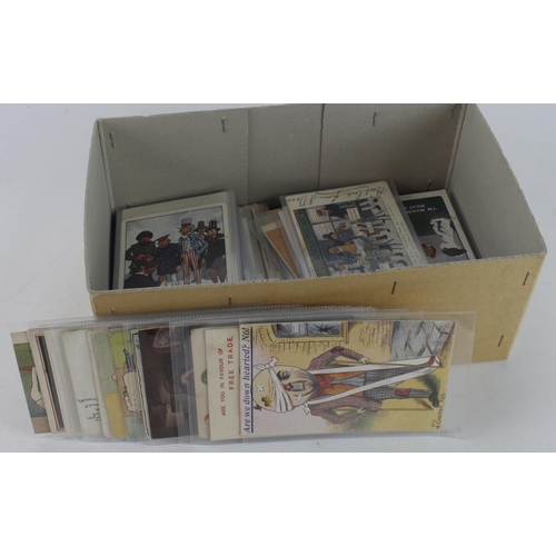 758 - Political, Prime Ministers, Social cartoons, original collection in shoebox, Tariff Reform, National... 