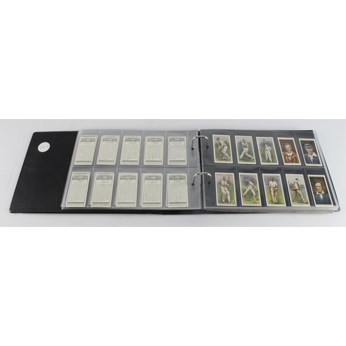 859 - Cricket - modern album containing 5 complete sets, Ogden - Cricket 1926, Will's - Cricket 1928 & 2nd... 