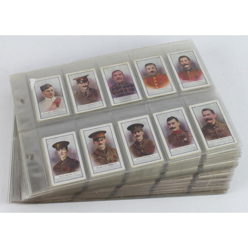 868 - Gallaher - 10 complete sets in pages, The Great War Victoria Cross Heroes (series 1 - 8 complete & t... 