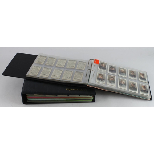 882 - Military themed cigarette cards in sleeves, sets, odds, part sets, incl Gallaher VC Hero odds, Wills... 