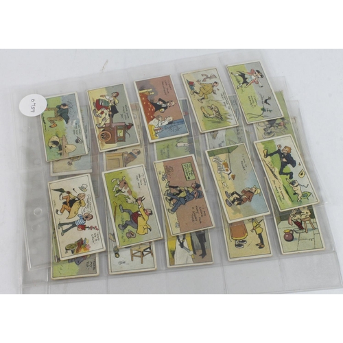 900 - Players - Everyday Phrases (by Tom Browne) set 1900 mainly VG cat value £500