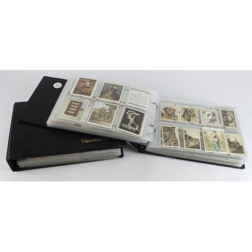 903 - Quantity of   odd cards in 2 modern albums, much cricket interest, mixed condition, needs viewing