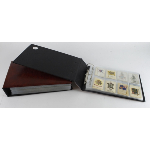 904 - Silks - 2 modern albums containing various silk issues, mixed condition