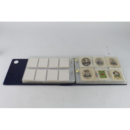 905 - Silks, contained in a modern album, various manufacturers & sizes, mixed condition, viewing recommen... 