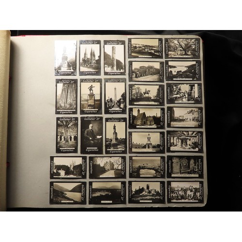 869 - Gallaher, Irish View Scenery, approx 660 cards from various sets, contained in photo corners within ... 