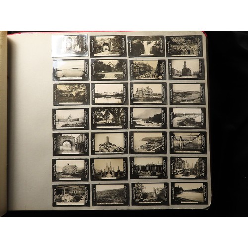 869 - Gallaher, Irish View Scenery, approx 660 cards from various sets, contained in photo corners within ... 