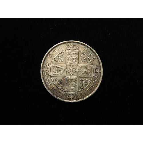 121 - Florin 1885 gothic, nVF