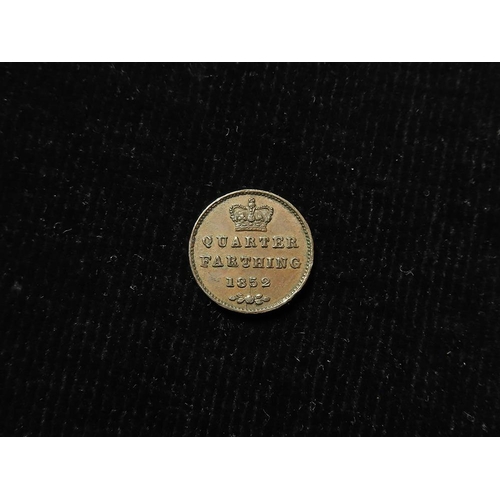 267 - Quarter-Farthing 1852 GVF