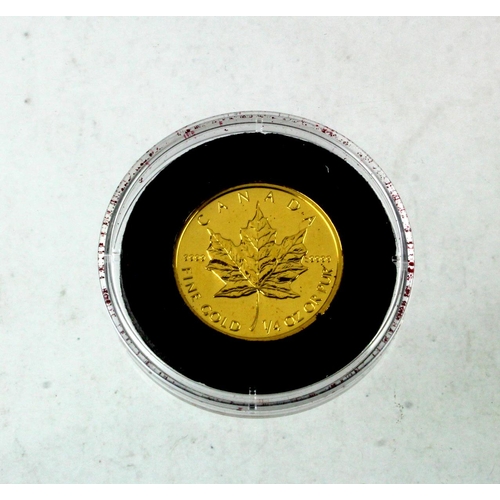 327 - Canada Ten Dollars 2010 (Quarter ounce gold). BU