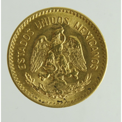 342 - Mexico gold 10 Pesos 1959 GEF